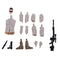 1/18 WWII Military Sodier Action Figure Model Toys 6Pcs Unassemble Kits Gift