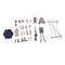 1/18 WWII Military Sodier Action Figure Model Toys 6Pcs Unassemble Kits Gift