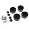 1/10 RC Car Spare Parts 1.9inch Beadlock Wheel Rim Hub Bead Lock 4x for HSP 94180 RC4WD