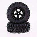 4Pcs 96mm Simulated 1:10 RC Climbing Car Wheel Tires Tyre for D90 F350 SCX10