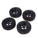 4Pcs 96mm Simulated 1:10 RC Climbing Car Wheel Tires Tyre for D90 F350 SCX10