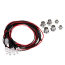 1:10 RC Rock Crawler Truck Replacement Parts 6 Leds Trun Light Lamps for D90 TF2 D110 Models