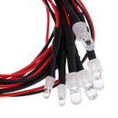 1:10 RC Rock Crawler Truck Replacement Parts 6 Leds Trun Light Lamps for D90 TF2 D110 Models