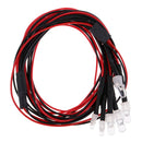 1:10 RC Rock Crawler Truck Replacement Parts 6 Leds Trun Light Lamps for D90 TF2 D110 Models