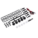 Roof Rack LED Light Kits for 1/8 1/10 RC Crawler Racing Rally Touring Cars