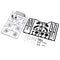 1/10 Scale Plastic Modification Parts for On Road RC Drift Racing Car Model