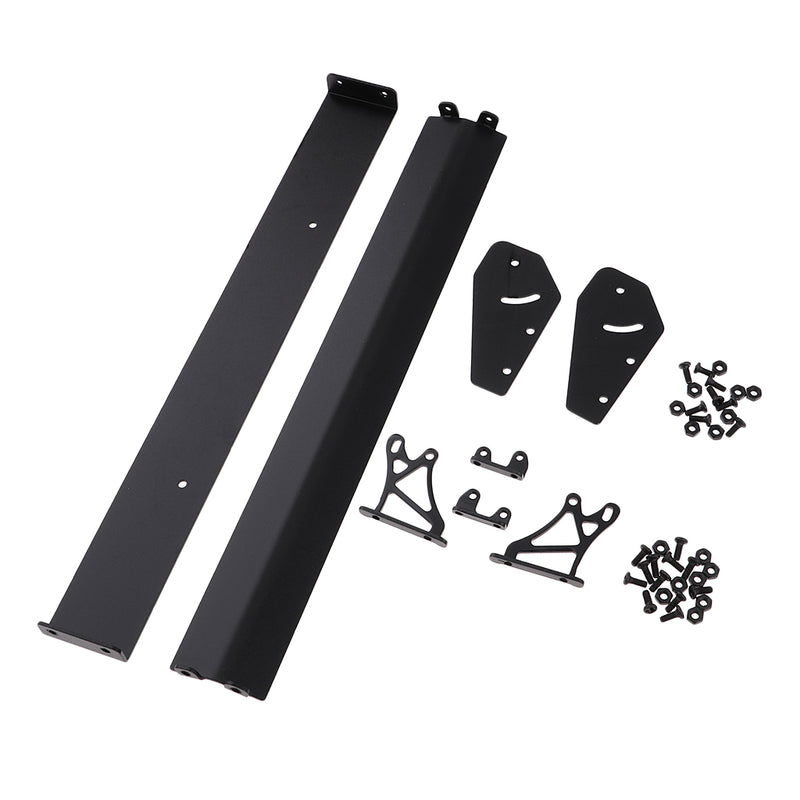 1/10 Metal Rear Spoiler Tail Wing w/ Stands for RC Racing Drift Touring Car
