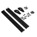 1/10 Metal Rear Spoiler Tail Wing w/ Stands for RC Racing Drift Touring Car