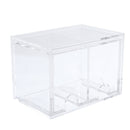 Transparent Acrylic 8 Deck Poker Blackjack Discard Holder Casino Equipment