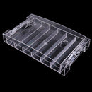 Clear Acrylic Poker Chips Tray Rack Organizer Holder Storage 6 Row 300 Chips