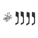 4 Pieces Door Handle For 1:10 RC Crawler Traxxas TRX-4 D90 D110