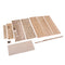 1/130 Scale Wooden Sailboat Model Kit Harvey Ship Puzzle for Kids and Adults