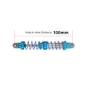 4x Blue Metal Front Rear Shock Absorber Damper for 1/10 Traxxas RC4WD RC Car