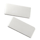 2pcs Stainless Steel Rearview Mirrors for Traxxas TRX-4 Land Rover Defender