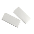 2pcs Stainless Steel Rearview Mirrors for Traxxas TRX-4 Land Rover Defender