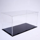 Acrylic Display Case Dustproof Show Box for Plane Car Boat Model 15x11x11inch