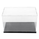 Transparent Acrylic Display Case Tray Dustproof Storage Show Box 40x20x20cm