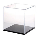 30cm Clear Showcase Dustproof Cube Case Box Holder for Kids Mini Diecast Car