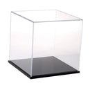 30cm Clear Showcase Dustproof Cube Case Box Holder for Kids Mini Diecast Car