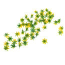 50 Pieces Orchid Flower Tree Model For Landscape Building Material Yellow