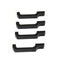 1/10 RC Truck Parts Door Hinges&Door Handles&Intake Grille Cover for Traxxas