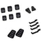 1/10 RC Truck Parts Door Hinges&Door Handles&Intake Grille Cover for Traxxas