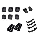 1/10 RC Truck Parts Door Hinges&Door Handles&Intake Grille Cover for Traxxas