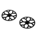 2pcs Plastic Main Gear Spare Parts for WLtoys XK K120 RC Helicopter Aircraft