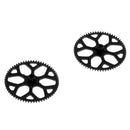 2pcs Plastic Main Gear Spare Parts for WLtoys XK K120 RC Helicopter Aircraft