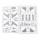1/144 Scale CCCP Flanker-C FIGHTER Airplane Aircraft Model Kits with Decals