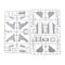 1/144 Scale CCCP Flanker-C FIGHTER Airplane Aircraft Model Kits with Decals