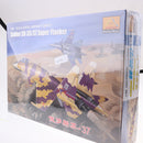 1/144 Scale CCCP Flanker-F FIGHTER Airplane Aircraft Model Kits with Decals