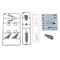 1/144 Scale CCCP Flanker-F FIGHTER Airplane Aircraft Model Kits with Decals