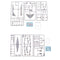 1/144 Scale US P-38J FIGHTER Airplane Aircraft Plastic Model Kit with Decals