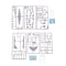 1/144 Scale US P-38J FIGHTER Airplane Aircraft Plastic Model Kit with Decals