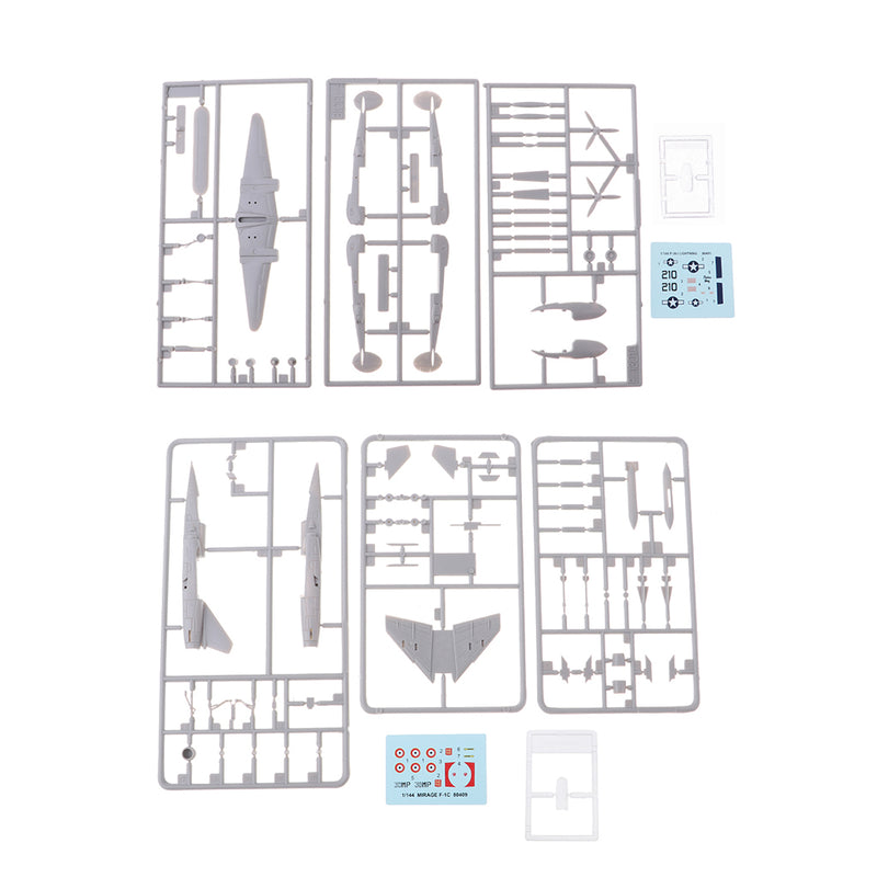 1/144 Scale US P-38J FIGHTER Airplane Aircraft Plastic Model Kit with Decals