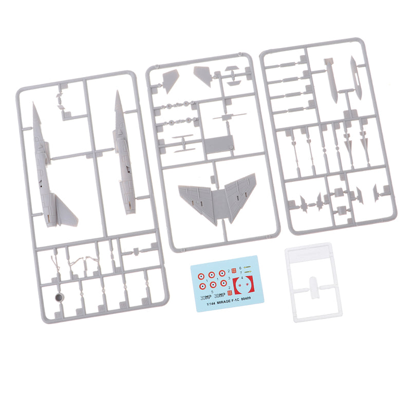 1/144 Scale FR F-1C FIGHTER Airplane Aircraft Plastic Model Kits with Decals