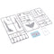 1/144 Scale FR F-1C FIGHTER Airplane Aircraft Plastic Model Kits with Decals