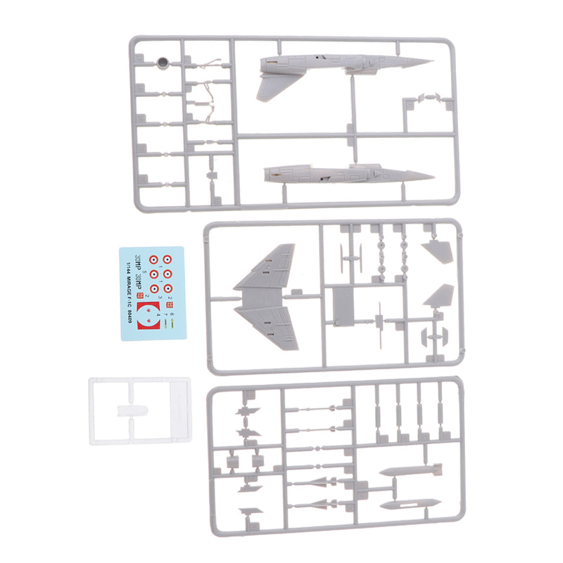 1/144 Scale FR F-1C FIGHTER Airplane Aircraft Plastic Model Kits with Decals