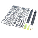 1/700 U.S Navy Bunker Hill Cruiser Battleship Model Kit with Electric Motor