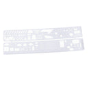 Ustar UA-90035 Photo Etched Tool Scribing Panel Model Template Engrave Forming Block Modeling Kits