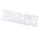 Ustar UA-90035 Photo Etched Tool Scribing Panel Model Template Engrave Forming Block Modeling Kits