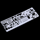 Ustar UA-90035 Photo Etched Tool Scribing Panel Model Template Engrave Forming Block Modeling Kits