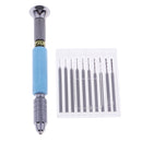 High Quality Model Hand Drill With 10 Twist Drill Bits Pin Vise Rotary Tool