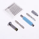 High Quality Model Hand Drill With 10 Twist Drill Bits Pin Vise Rotary Tool