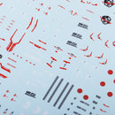 Water Slide Decal Slip Decals for Gundam RG019 Astray Red Frame Collection