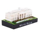 Resin Mini White House Model Figurine Landmark Building Toy for Home Table Decoration Souvenir