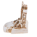 Resin Mini Fontana di Trevi Figurine Toy for Home Table Decoration Souvenir