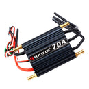 70A Waterproof Brushless ESC Electronic Speed Controller w/ BEC for RC Boat