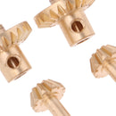 4pcs Brass Gears Pinion for WPL 1/12 RC Car Pick-up Truck Spare Parts